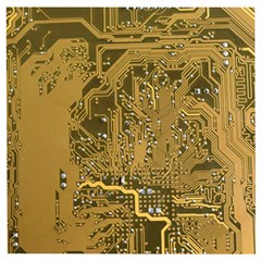 Pcb Printed Circuit Board Wooden Puzzle Square by Vaneshart