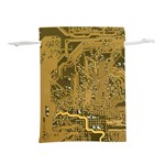 Pcb Printed Circuit Board Lightweight Drawstring Pouch (S) Back