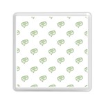 Happy St Patricks Day Symbol Motif Pattern Memory Card Reader (Square) Front