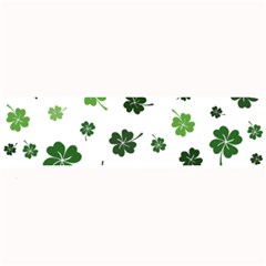 St Patricks Day Pattern Large Bar Mats by Valentinaart