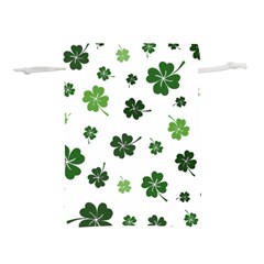St Patricks Day Pattern Lightweight Drawstring Pouch (m) by Valentinaart