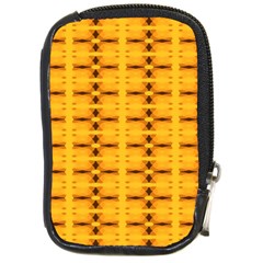 Digital Illusion Compact Camera Leather Case by Sparkle