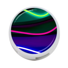 Neon Wonder 4-port Usb Hub (two Sides) by essentialimage