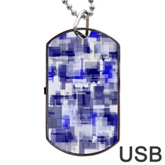 Blockify Dog Tag Usb Flash (two Sides) by Sparkle