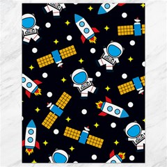 Seamless Adventure Space Vector Pattern Background Canvas 18  X 24  by Vaneshart