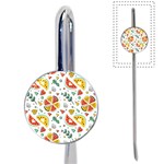 Seamless-hipster-pattern-with-watermelons-mint-geometric-figures Book Mark Front