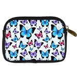 Decorative-festive-trendy-colorful-butterflies-seamless-pattern-vector-illustration Digital Camera Leather Case Back