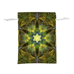 Fractal Fantasy Design Background Lightweight Drawstring Pouch (s) by Vaneshart