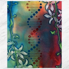 Flower Dna Canvas 11  X 14  by RobLilly