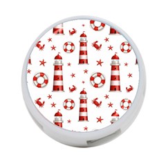 Nautical Seamless Pattern 4-port Usb Hub (one Side) by BangZart