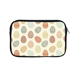 Seamless Pattern Colorful Easter Egg Flat Icons Painted Traditional Style Apple Macbook Pro 13  Zipper Case by BangZart