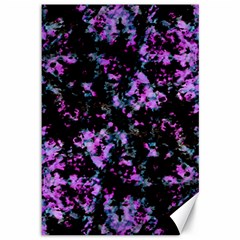 Abstract Intricate Texture Print Canvas 12  X 18  by dflcprintsclothing
