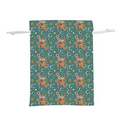 006 - Funky Oldschool 70s Wallpaper - Exploding Circles Lightweight Drawstring Pouch (l) by DinzDas