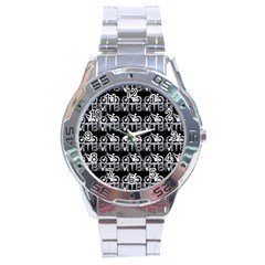 Mountain Bike - Mtb - Hardtail And Dirt Jump 2 Stainless Steel Analogue Watch by DinzDas