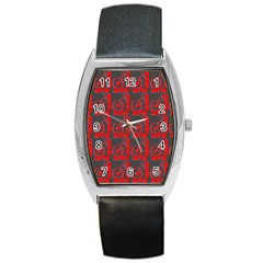 015 Mountain Bike - Mtb - Hardtail And Downhill Barrel Style Metal Watch by DinzDas