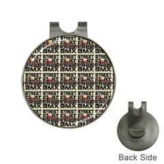 Bmx And Street Style - Urban Cycling Culture Hat Clips With Golf Markers by DinzDas
