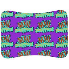Jaw Dropping Comic Big Bang Poof Velour Seat Head Rest Cushion by DinzDas