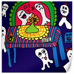 Circus Ghosts Digital Canvas 12  X 12  by snowwhitegirl