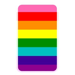 Original 8 Stripes Lgbt Pride Rainbow Flag Memory Card Reader (rectangular) by yoursparklingshop