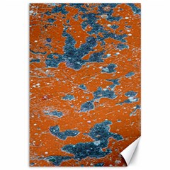 Vivid Grunge Abstract Print Canvas 12  X 18  by dflcprintsclothing