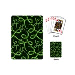 Snakes Seamless Pattern Playing Cards Single Design (Mini) Back