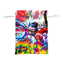 Crazy Grafitti Lightweight Drawstring Pouch (l) by essentialimage