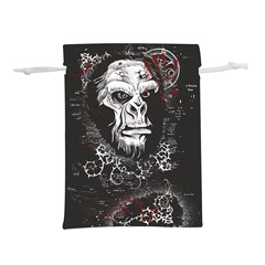 Monster Monkey From The Woods Lightweight Drawstring Pouch (m) by DinzDas