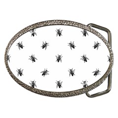 Housefly Drawing Motif Print Pattern Belt Buckles by dflcprintsclothing