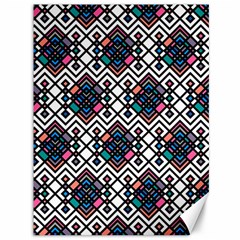 Boho Geometric Canvas 36  X 48  by tmsartbazaar