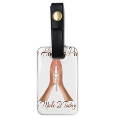 Panther World Limited Edition Prayer  Luggage Tag (one Side) by Pantherworld143