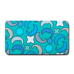 Cloudy Blue Moon Medium Bar Mats by tmsartbazaar