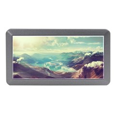 Landscape Mountains Lake River Memory Card Reader (mini) by HermanTelo