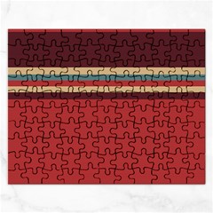 Retro Aesthetic Rectangular Jigsaw Puzzl by tmsartbazaar