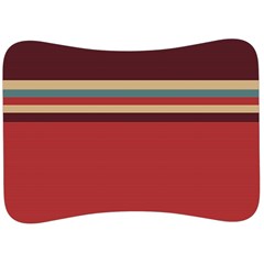 Retro Aesthetic Velour Seat Head Rest Cushion by tmsartbazaar