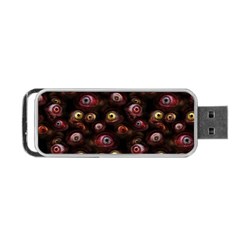 Zombie Eyes Pattern Portable Usb Flash (two Sides) by SpinnyChairDesigns