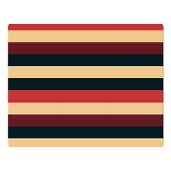 Seventies Stripes Double Sided Flano Blanket (large)  by tmsartbazaar