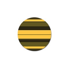 Vintage Yellow Golf Ball Marker by tmsartbazaar