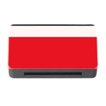 Navy Blue With Red Memory Card Reader with CF Front