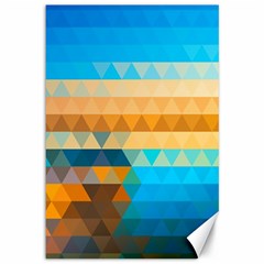 Mosaic  Canvas 12  X 18  by Sobalvarro