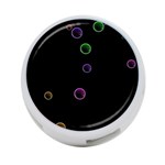Bubble In Dark 2 4-Port USB Hub (Two Sides) Back