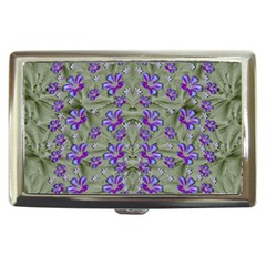 Flowers Everywhere And Anywhere In A Collage Cigarette Money Case by pepitasart