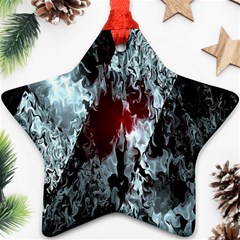 Flamelet Star Ornament (two Sides) by Sparkle