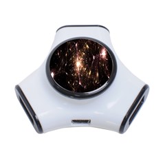 Glowing Sparks 3-port Usb Hub by Sparkle