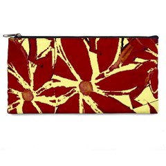 Flowery Fire Pencil Case by Janetaudreywilson