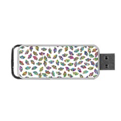 Folding Fan Background Wallpaper Portable Usb Flash (two Sides) by HermanTelo
