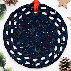 Traditional Tribal Pattern Ornament (round Filigree) by tmsartbazaar