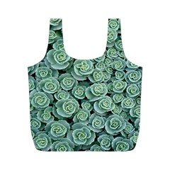 Realflowers Full Print Recycle Bag (m) by Sparkle