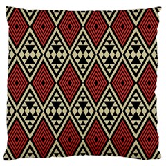 Motif Boho Style Geometric Large Cushion Case (one Side) by tmsartbazaar