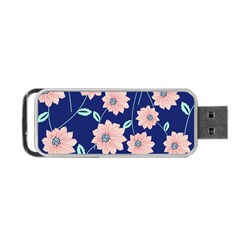 Floral Portable Usb Flash (one Side) by Sobalvarro