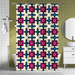 Geometric Shower Curtain 48  X 72  (small)  by SychEva